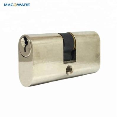 Economic Chrome Plated Quality 54-100mm Small Oval Mortise Solid Brass Lock Cylinder